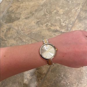 Authentic Kate spade two tone watch